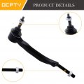 Ocpty New 2-piece Fit For 2002 Chevy Trailblazer Ext Gmc Envoy Xl Oldsmobile Bravada 1 Front Outer Tie Rod End Driver Side