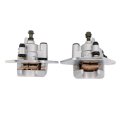 Pack Of 2 Front Left Right Brake Caliper W Pads For Honda Rancher 420 Trx420 Foreman 500 Tr Rubicon 500 Atv