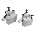 Pack Of 2 Front Left Right Brake Caliper W Pads For Honda Rancher 420 Trx420 Foreman 500 Tr Rubicon 500 Atv