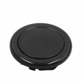 61mm Diameter Black Racing Car Steering Wheel Horn Button Cover Protector 