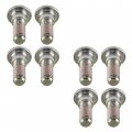Caltric 8 Front Disc Bolt Stud Compatible With Honda Muv700 Big Red 700 2009 2010 2011 2012 2013