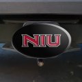 Northern Illinois University Secondary Logo Oval Tow Trailer Hitch Cover Plug Insert