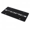 Eurosport Daytona Laser Tag License Plate For Ford Black 