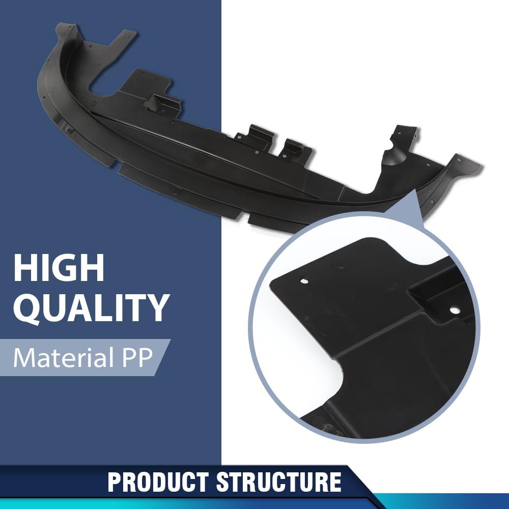 Air Dam Deflector Lower Valance Apron Front For Dodge Journey 2011 2020 Black Replaces 68087244aa Ch1228122