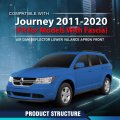 Air Dam Deflector Lower Valance Apron Front For Dodge Journey 2011 2020 Black Replaces 68087244aa Ch1228122