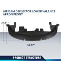 Air Dam Deflector Lower Valance Apron Front For Dodge Journey 2011 2020 Black Replaces 68087244aa Ch1228122