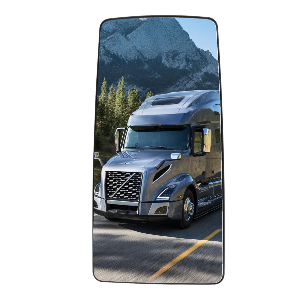 Right Side Heated Upper Hood Mirror Glass For International Prostar Lonestar 4300 4400 7400 7600 8500 860 2002 To 2018 Wide