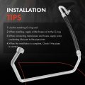 A-premium A C Suction Line Hose Assembly Compatible With Toyota 4runner 2006-2009 4 0l Compressor To Evap