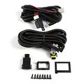 Yaris Hatchback Xp90 Pair Of Bumper Driving Fog Lights Wiring Kit Switch Smoked Lens 
