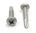 10 X 1 Self Tapping Stainless Steel Metal Screws 100 Pack Phillips Pan Head Drilling 410 Choose Size By Bolt Dropper 
