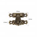 Uxcell 2 Sets Wood Case Chest Box Rectangle Clasp Closure Hasp Latches Bronze Tone 37 X 27mm