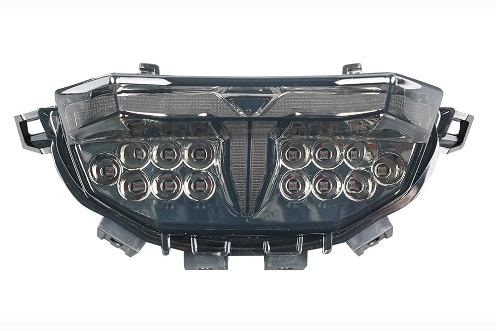 Integrated Sequential Led Tail Lights Smoke Lens For Yamaha Mt-09 2024-2026