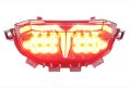Integrated Sequential Led Tail Lights Smoke Lens For Yamaha Mt-09 2024-2026