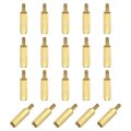 20pcs Male To Female Thread Spacer Screws M2 5 X 15mm 6mm Brass Hex Standoff Pcb Motherboard For Drone Quadcopter Computer And 