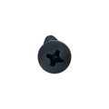 100 Pack Rok Hardware 10 X 1 Coarse Deep Thread Pan Head Screws Black Phosphate Wood Mdf Roks10x1ppcbp 