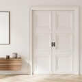 Barn Door Lock 90 180 Degree Flip Aluminum Alloy Sliding Security Latch With Screws And Glue For Garden Cabinets Bathroom Matte 