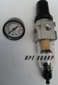 1 4 Mini Filter Regulator Combo Compressed Air Line Paticulate Clean System Moisture Separator Regulate Pressure