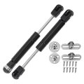 150mm 5 91 Gas Struts 100n Springs Black Carbon Steel 2 Set Rv Car Toolbox Lid Storage Box Cover Cabinet Door 