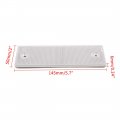 Uxcell 15pcs White Car Truck Plastic Rear Bumper Mount Adhesive Reflector W Screw Holes