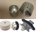 Stone Marble Ceramic V50 Shaping Wheel 2 50mm Full Bullnose 3 1 Granite Porcelain Core Drill Bit Grinding Drum For Floor Tile 