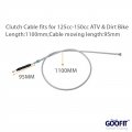 Goofit 43 31 Clutch Cable Replacement For 125cc 150cc Dirt Pit Bike Atv 4 Wheeler Quad