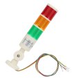 Redorangegreen Cnc Machine Alarm Signal Light With Buzzer Sound 24vdc For Mechanical Equipment
