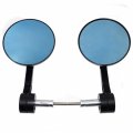 Httmt- Round Cnc Big 7 8 Handle Bar End Rearview Side Mirror Compatible With Most Motorcycle Model 22mm Standard Bars P N