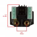 Caltric Starter Relay Solenoid Compatible With Suzuki 250 Ltf250 Lt-f250 Quad Runner Ozark 2003-2009