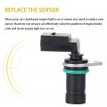 Ocpty Engine Crank Crankshaft Position Sensor Fits 2001-2006 For Bmw 325ci 330ci 2001-2005 525i 530i 2004-2006 X3 X5
