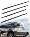 Weatherstrip Window Moulding Trim Seal Belt Fit For Dodge Ram 1500 2500 3500 4500 5500 Crew Cab 2009-2021 Replace 55112376ah 