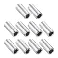 10 Pcs Stainless Steel Spacer 5 16 Bore X 1 2 Od 1-1 Length Screw Bushing Plain Finish Round Metal For Screws Bolts And Rods 