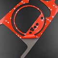 Jupizeus Carbon Fiber Compatible With Audi Gear Shift Box Panel Cover Trim Sticker Center Console Decoration For Tt Roadster
