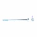 Prime-line Hex Bolts 5 16 In -18 X 4 A307 Grade A Zinc Plated Steel 50 Pack