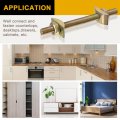 Uxcell Countertop Connector 5 16 X 4 Desktop Fastener Furniture Connecting Kit Used To Connect Table Top Bed Butcher Block