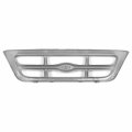 Auto Dynasty Fo1200383 Factory Style Front Bumper Grille Assembly Compatible With Ford Ranger Xl Xlt 1998-2000 Matte Argent
