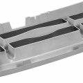 Auto Dynasty Fo1200383 Factory Style Front Bumper Grille Assembly Compatible With Ford Ranger Xl Xlt 1998-2000 Matte Argent