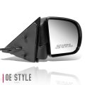 Auto Dynasty Gm1321253 Factory Style Passenger Right Side Mirror Manual Folding Power Adjust Compatible With Chevy S10 Blazer