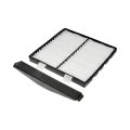 Cabin Air Filter Retrofit For Cadillac Escalade 2012 2013 2014 Paper With Plastic Cover Plate 9 5 In Length Replaces 22759203 