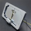 Smt-chrome Side Mounted Led License Plate Bracket Compatible With Suzuki Gsxr600 1300 750 Sv650 B00rw3po8g