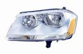 Driver Side Headlight Assembly 334-1124l-ac1 For Dodge Avenger 2010 2012 Capa Certified Halogen Lamp Waterproof Plastic Lens 
