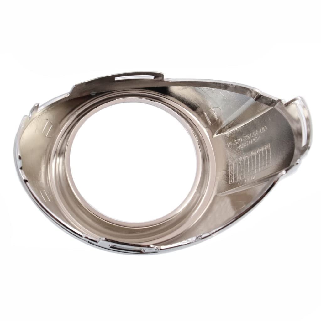 Fog Light Trim Ford Focus 2012 2013 Passenger Side Front Chrome Se Sel Model Replacement For Fo1039117 Cp9z17e810c