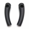 Httmt- Pair 7 8 22mm Motorbike Aluminum Handlebar Clamp Riser Lift Black Universal Fit P N Mt030-003-22