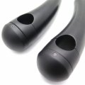 Httmt- Pair 7 8 22mm Motorbike Aluminum Handlebar Clamp Riser Lift Black Universal Fit P N Mt030-003-22