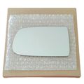 Mirror Glass And Adhesive 99-03 Mazda Protege Driver Left Side Replacement 