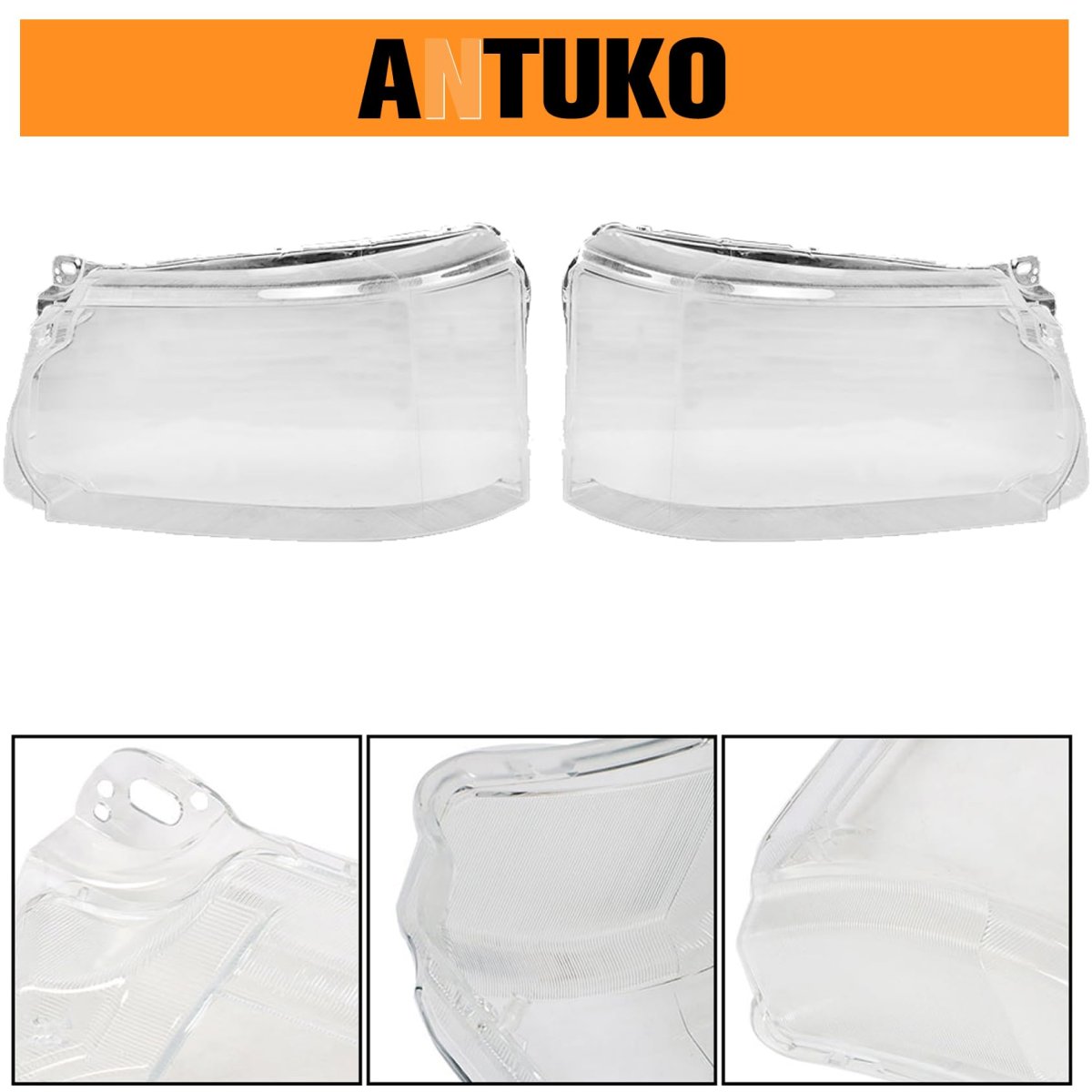 Headlight Cover Lens Shell Replacement For Base Sport Utility 4 Door 2010 2013 Clear Transparent Front Left And Right Side