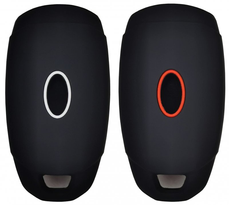 Silicone Rubber Key Fob Cover For Hyundai Accent 2018 2021 Azera 2017 Elantra Gt 2019 Veloster And N 95440g80004x 2 Pack