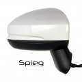 Spieg Passenger Side Mirror Replacement For Honda Fit 2015-2019 Power Non-heated Ptm White 3pin Eu Type Rh
