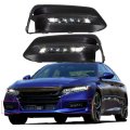 Fog Light Lamp Assembly Passenger And Driver Side Replacement For Accord Sedan 2018 2019 With Bulbs Front Bumper Covers Harness 