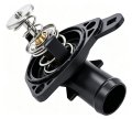 Engine Coolant Thermostat Housing Assembly 19301pna003 For Honda Cr V 2002 2006 Civic 2005 And Acura Rsx Replaces 33949 