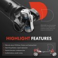 A-premium Rear Complete Drive Shaft Propeller Driveshaft Assembly 4wd Compatible With Jeep Wrangler 1997-2006 0l Tj 4 Replace